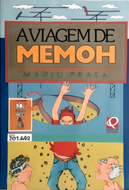 Capa do livro A Viagem de Memoh, de Mario Prata.